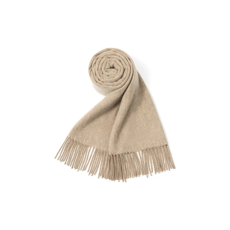 Shanghai Story Sheep Wool Knit Scarves Women's-7