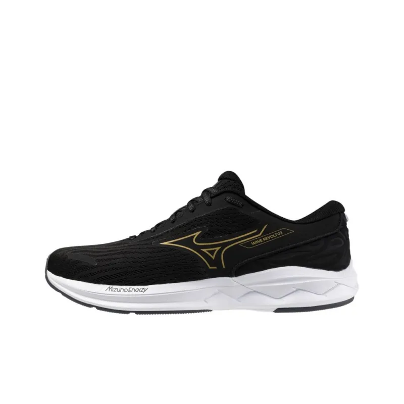 Mizuno Wave Revolt 3 'Black Golden Halo'-0
