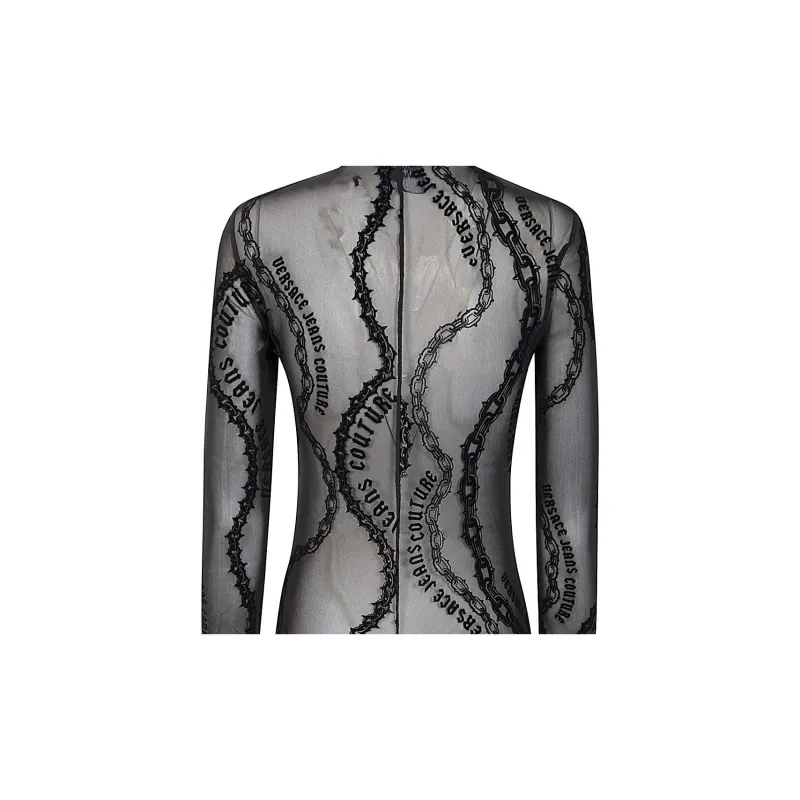 VERSACE JEANS COUTURE Bodysuits Women's Black-2