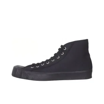 SPALWART High-Top Stylish Skateboarding Shoes Unisex Black