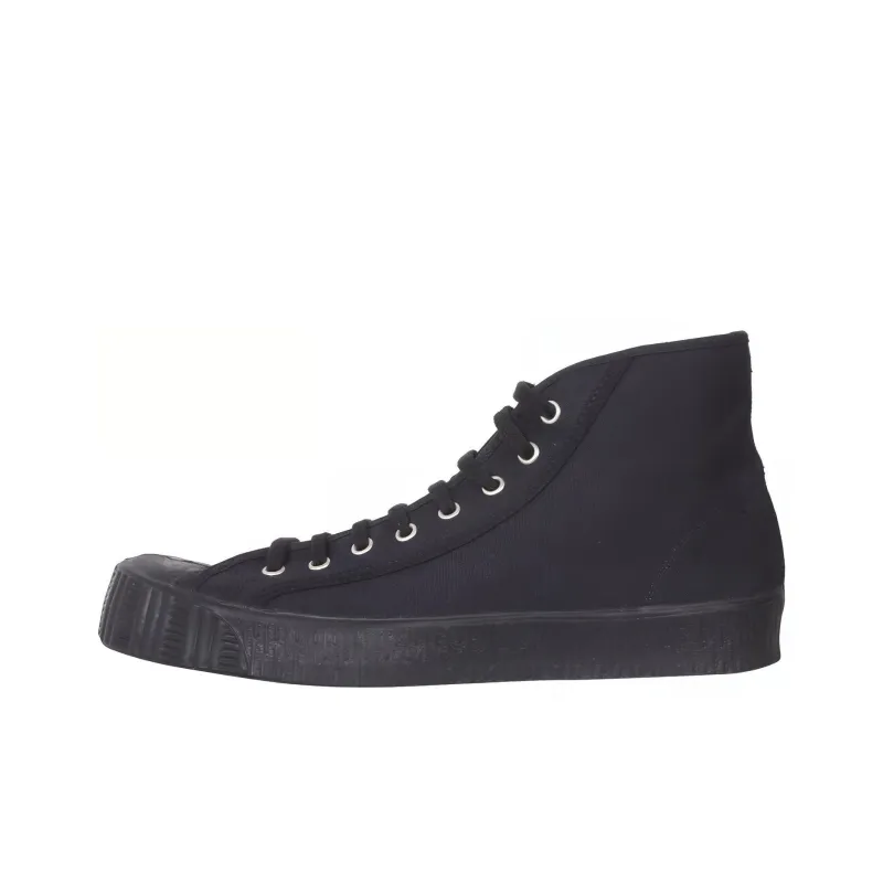 SPALWART High-Top Stylish Skateboarding Shoes Unisex Black-0