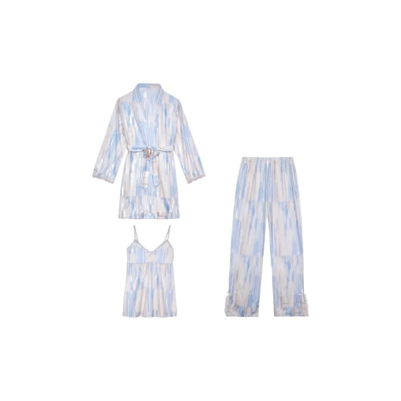OEING Pajama Set Women's Image Color-2