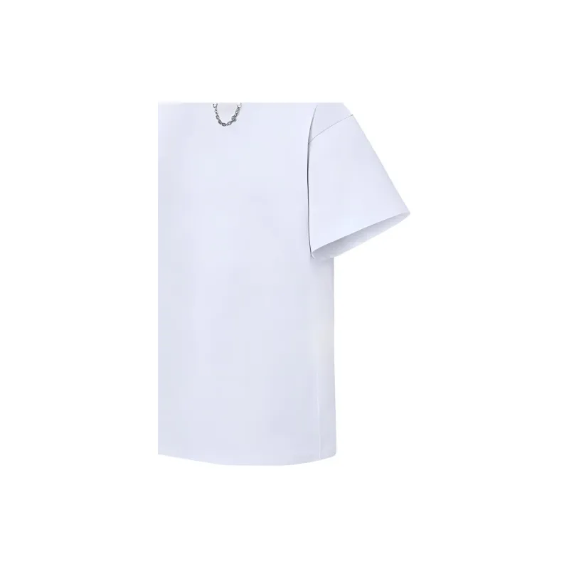 LOUIS VUITTON Oversized Chain Detail T Shirt-4