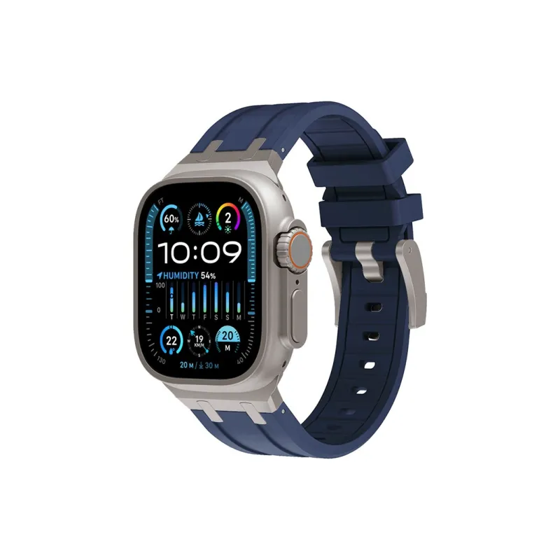 ZHENGGUANG Watch Band Apple Compatibility Silicone Material-2