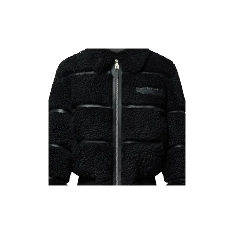 LOUIS VUITTON Shearling Blouson-3