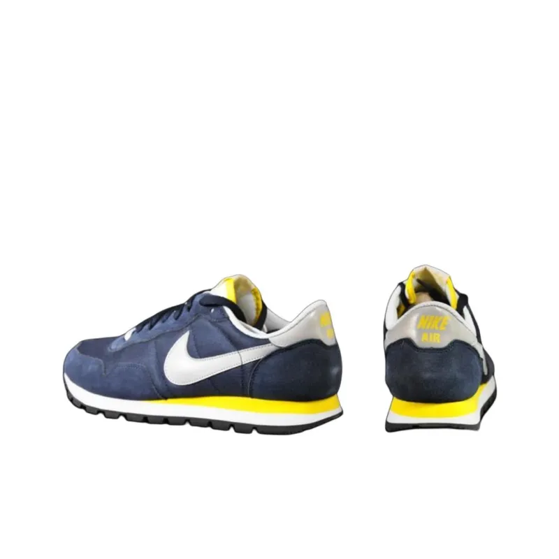 Nike Air Pegasus 83 Wear-Resistant Low-Top Running Shoes Men's Dark Blue-3