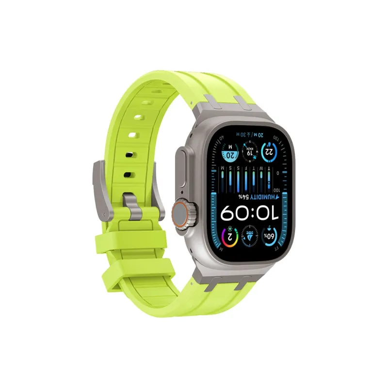 ZHENGGUANG Watch Band Apple Compatibility Silicone Material-15