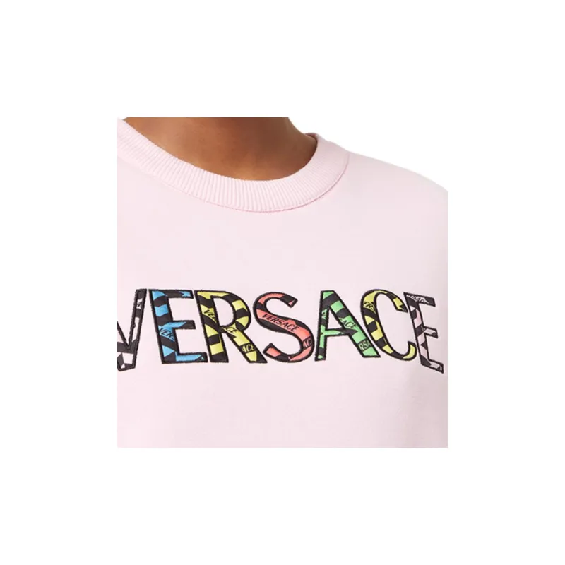 VERSACE Sweatshirts Women's Pink-5