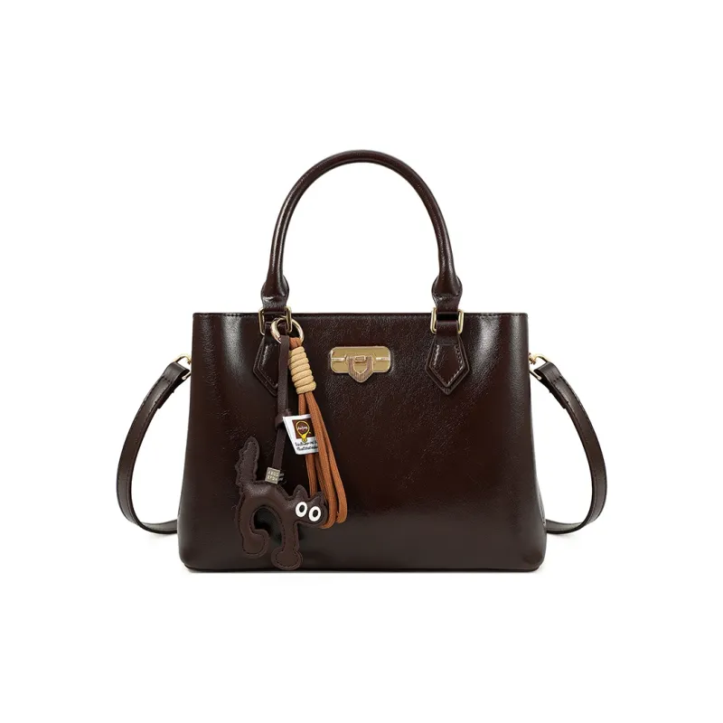 Vigno Synthetic Leather One Shoulder Handbags Regular Women's Black/Coffee/Elephant Gray/Olive Green-0