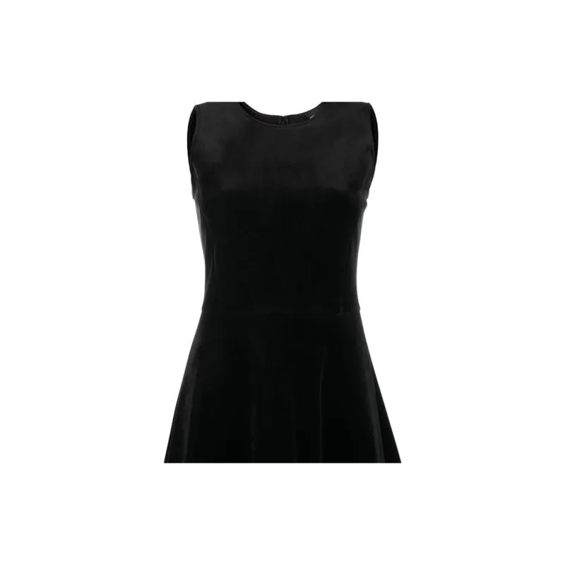 EMPORIO ARMANI Sleeveless Dresses Women's Black-4