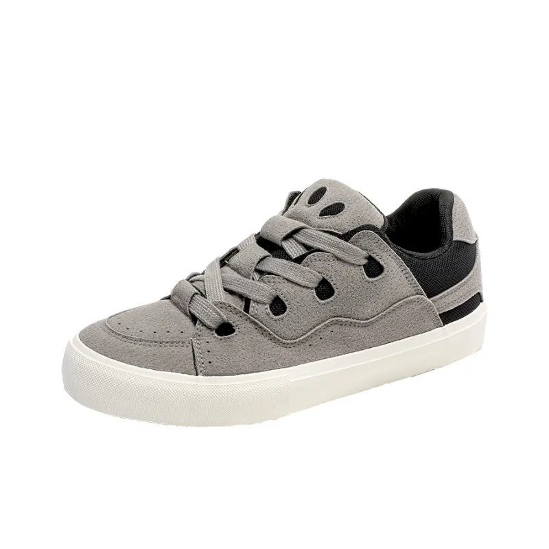 Wooden Rabbit Abrasion Resistant Slip Resistant Low Top Skateboard Shoes Unisex-29