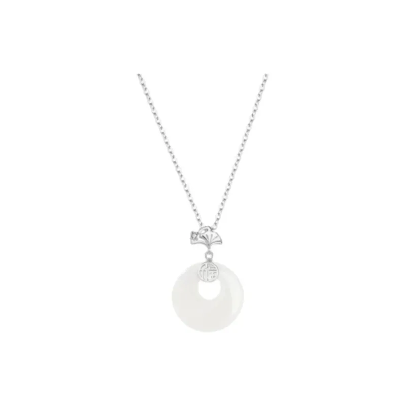 Princess Xuanjie Chalcedony Necklaces Unisex-0