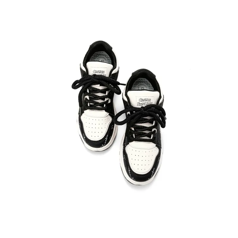 Crayon Shinchan Low Top Skateboard Shoes Unisex-22