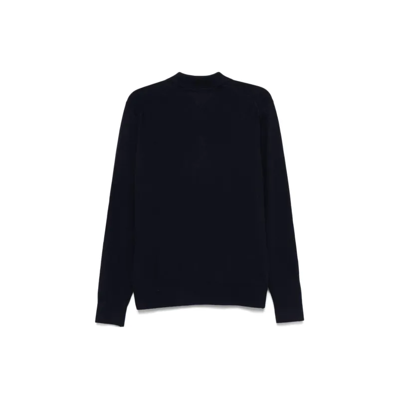 Tommy Hilfiger Logo Embroidered Polo Collar Jumper-1