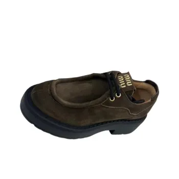 MIU MIU Casual Single Shoes Women's Brown