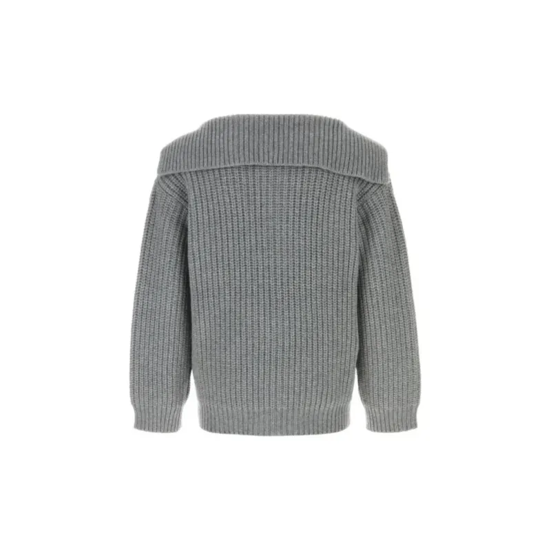 Valentino V Neck Long Sleeved Jumper-1