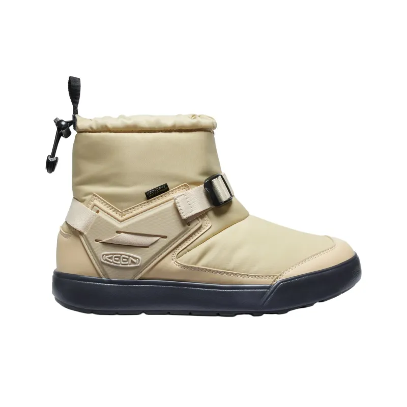 KEEN HOOROMEO WP Thermal Waterproof Abrasion Resistant Slip Resistant Short Snow Boots Women's Khaki-1