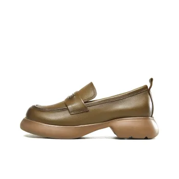 KANGNAI Loafers Women's Black/Gray Green