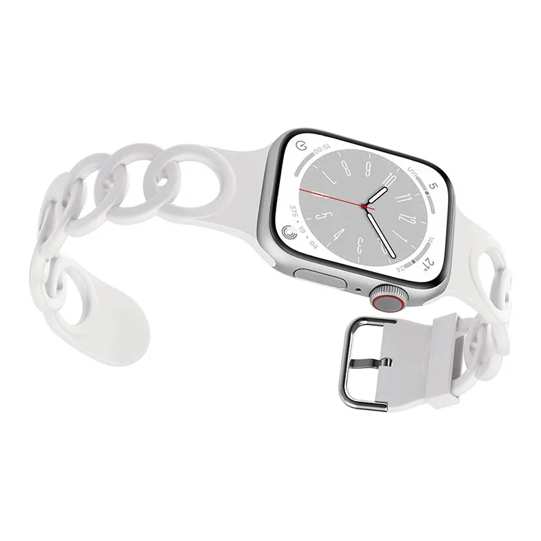 ZHENGGUANG Watch Band Apple Compatibility 38 49mm Silicone Material-52
