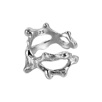 Eclater S925 Silver Clip On Earrings Unisex
