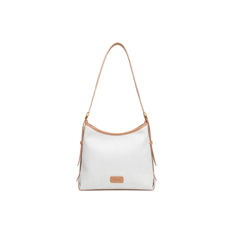 GELANNI PU Tote Bag Shoulder Bag Regular Women's Apricot-0