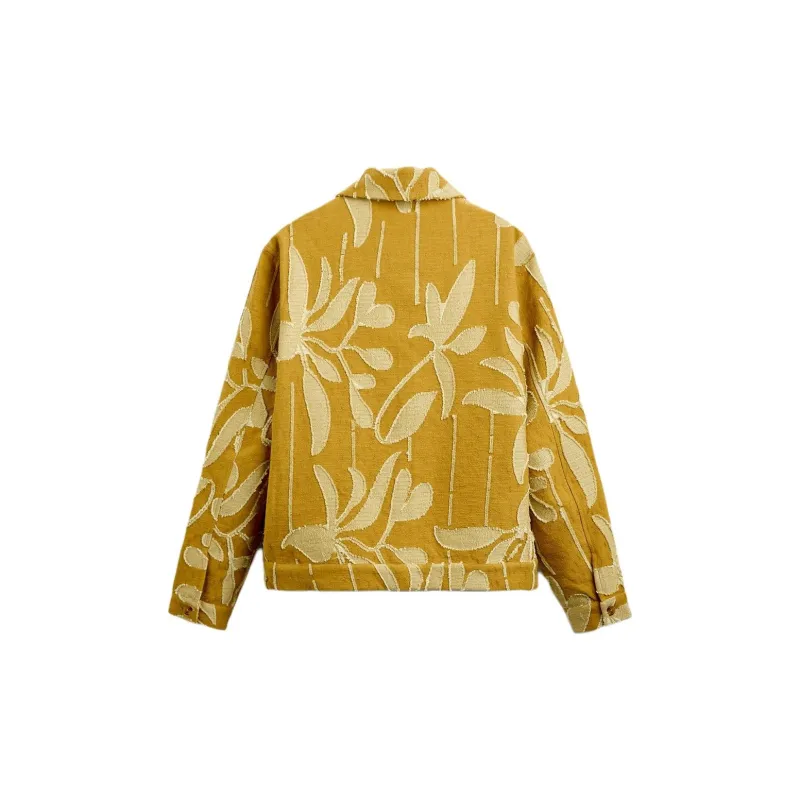 ZARA Jackets Coats Men's Mustard-1