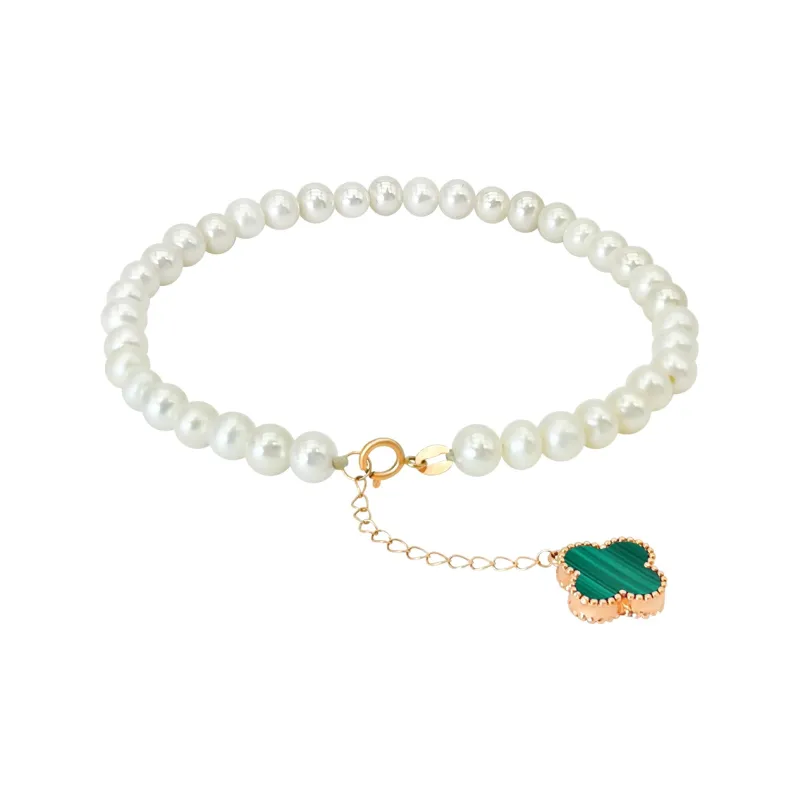 DEMONE Freshwater Pearl Bracelets Women's-11