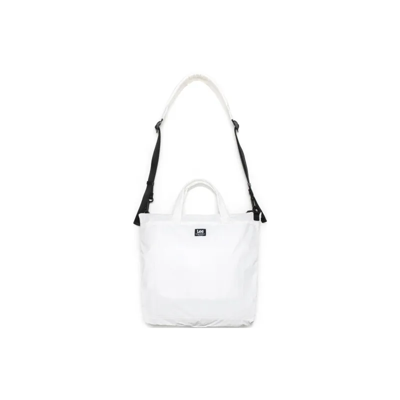 Lee Nylon Shoulder Bag, Crossbody Bag, Handbag Unisex White-1
