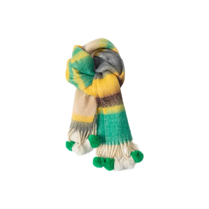 FUO Knit Scarves Women's-4