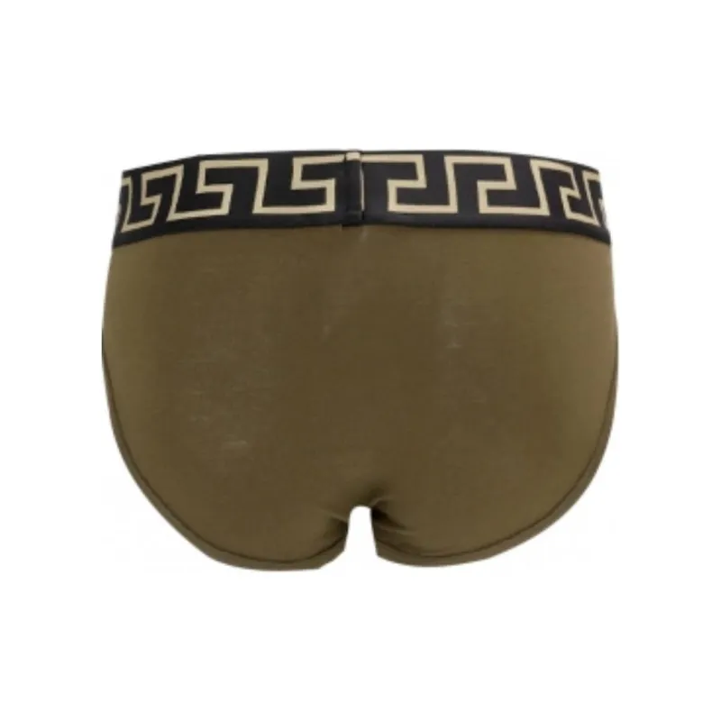 VERSACE Greca Border Stretched Briefs-1