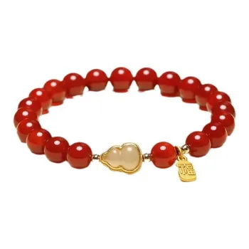 Bubble Scallops Agate Bracelets Unisex