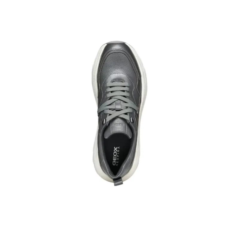 GEOX Diamanta Low-Top Casual Shoes Women's Gray-4
