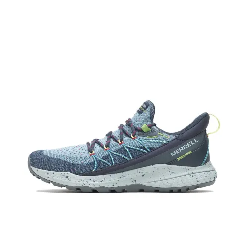 MERRELL Bravada 2 Anti Slip Wear Resistant Low Top Hiking Shoes Women's Marine Blue