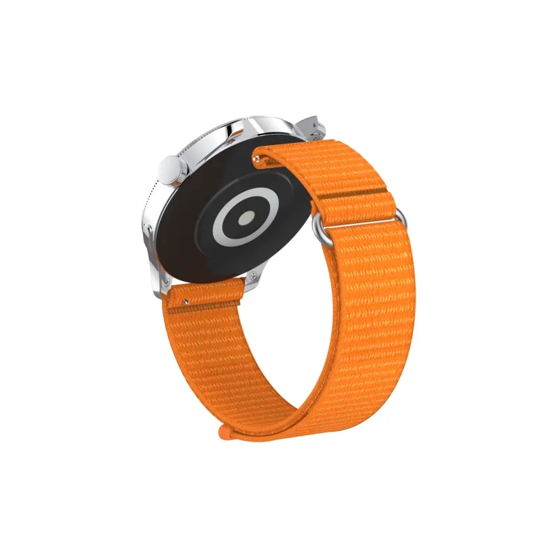 FZRT Watch Bands Official Same Style Holiday Orange Nylon Loop Strap Unisex-2