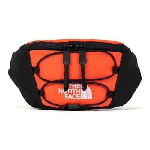 THE NORTH FACE Recycled Polyester Fanny Pack Unisex Vintage Orange & Black