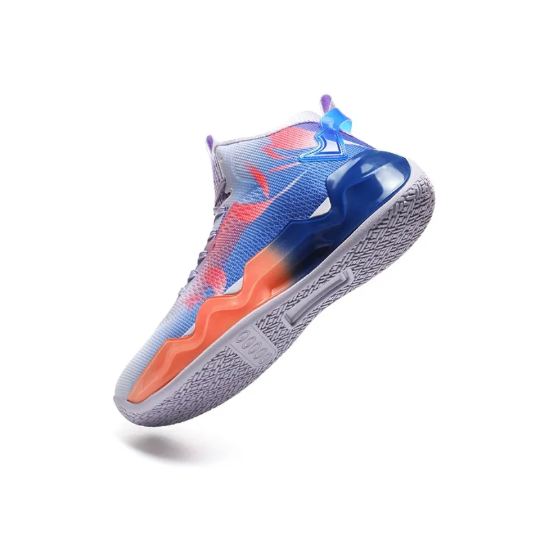 JSWEI Cushioned Slip-Resistant Abrasion-Resistant High-Top Basketball Shoes Men's-9
