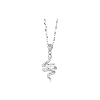 Royal Dragon Mirror 925 Sterling Silver Necklaces Women's