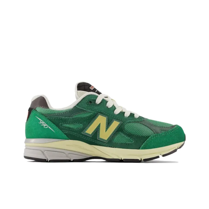 New Balance 990v3 Varsity Green Gold GS-1