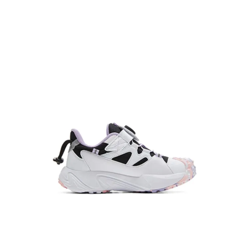 PEAK Anti Slip Wear Resistant Low Top Kids Lifestyle Shoes Light Purple Kids'-1