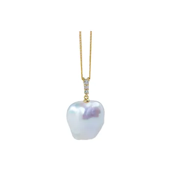 ANGEPERLE Freshwater Pearl Necklaces Women's