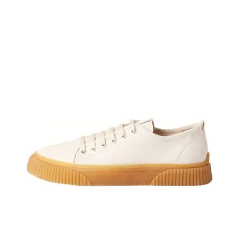 AMIPARIS Low Top Stylish Skateboarding Shoes Men's White