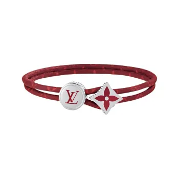 LOUIS VUITTON Brass Bangles Men's Red