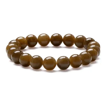 MARY WINDSOR Hetian Jade Wealth Rolls Beaded Bracelet Sugar Jade Women's