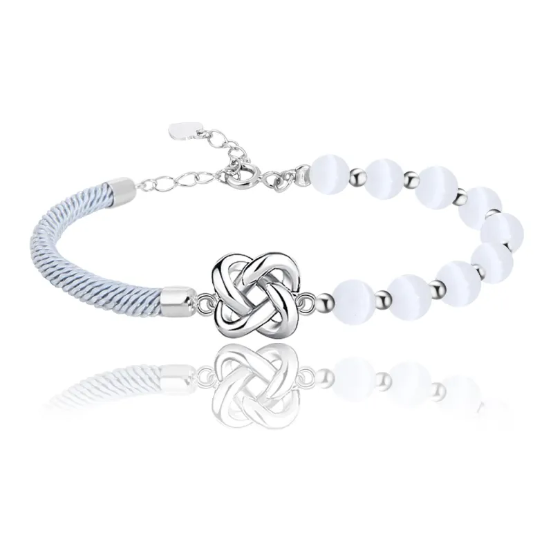 MAGICPOLE Glass Cat Eye Bracelets Unisex-2
