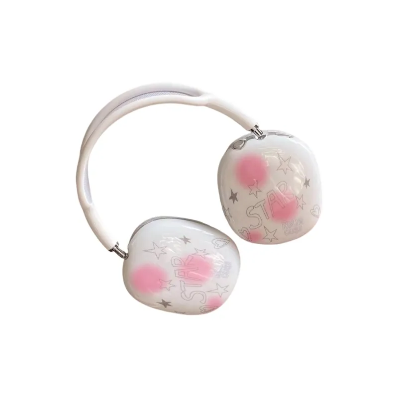 Chi Tang Compatibility Airpods Ma TPU Fashion Minimalist Individual Smudge Proof Star Protection Set Headphone Cases-1