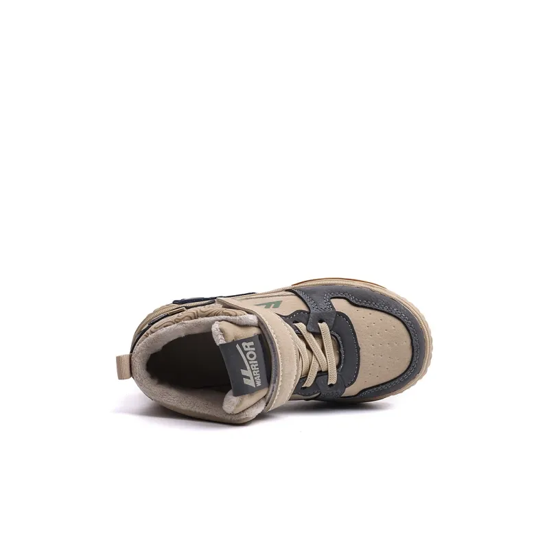 Warrior Durable Warm Mid Top Kids' Skateboarding Shoes Kids'-2