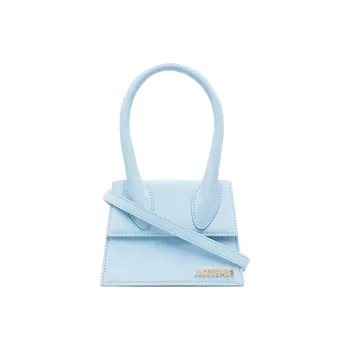 Jacquemus Le Chiquito Cow Leather Shoulder Bag Crossbody Bag Handbag Women's Light Blue
