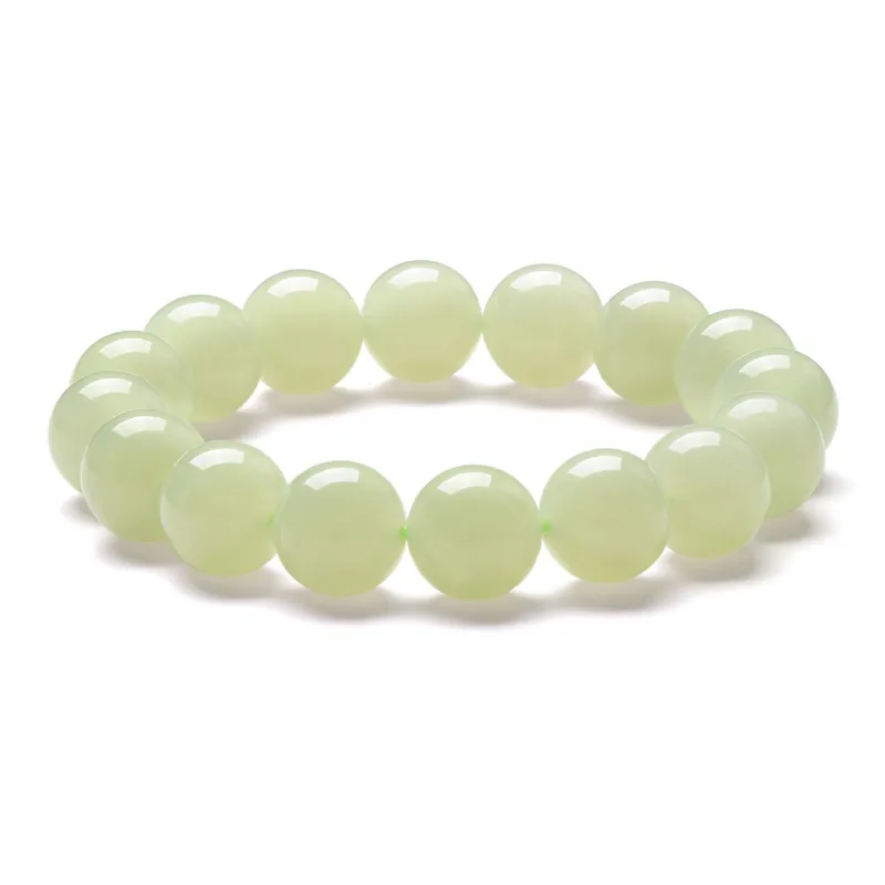 MARY WINDSOR Hetian Jade Ice Cool Jade Bracelet Pale Greenish White Jade Women's-0