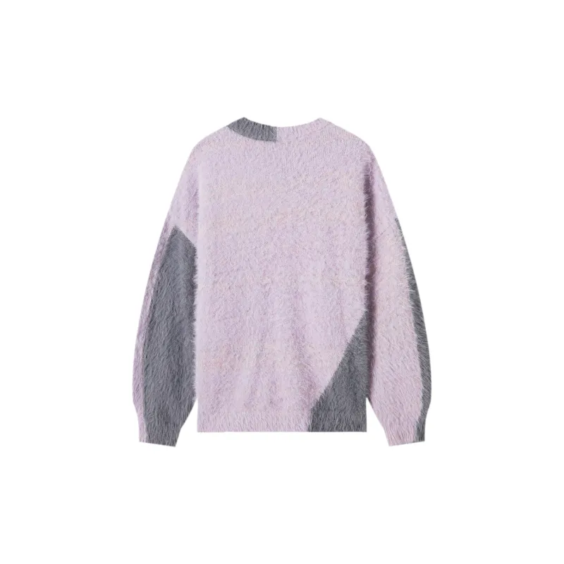 DIALOGUE Sweater Women's Light Taro Purple-1