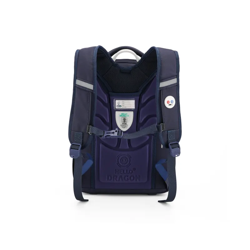 HELLO DRAGON Nylon Elementary School Student Backpack Kids' Multicolor-3